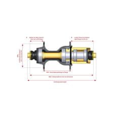 Novatec Náboj D791SB-B15 BOOST Al 32 přední