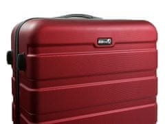 Aga Travel Sada cestovních kufrů MR4650 Červená