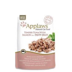 Applaws kapsička Cat Jelly Tuňák s lososem 16x70g