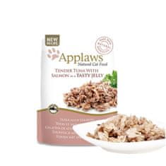 Applaws kapsička Cat Jelly Tuňák s lososem 16x70g