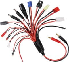 YUNIQUE GREEN-CLEAN 14 v 1 RC nabíjecí adaptér kabel pro více nabíjecích kabelů různé zástrčky nabíjecí kabel