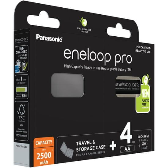 Panasonic HR6 AA 3HCDE/4BE CASE ENELOOP PRO N HR063HCDE4BEN