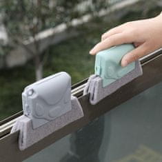 Northix Nástroj na čištění okenních rámů - šedá 