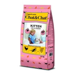 Chat &amp; Chat Expert Kitten Chicken 15 kg