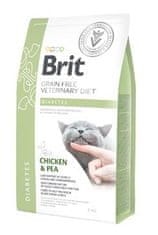 Brit VD Cat GF Diabetes 2kg