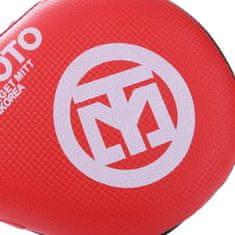 Northix Taekwondo Pad - rukavice pro bojová umění - červená 