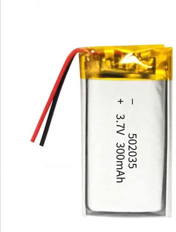 3.7V 500mAh LiPo Polymer Rechargeable Battery 801738 For Earphone Headphone  GPS