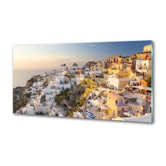 Wallmuralia Panel do kuchyně Santorini Řecko 100x50 cm