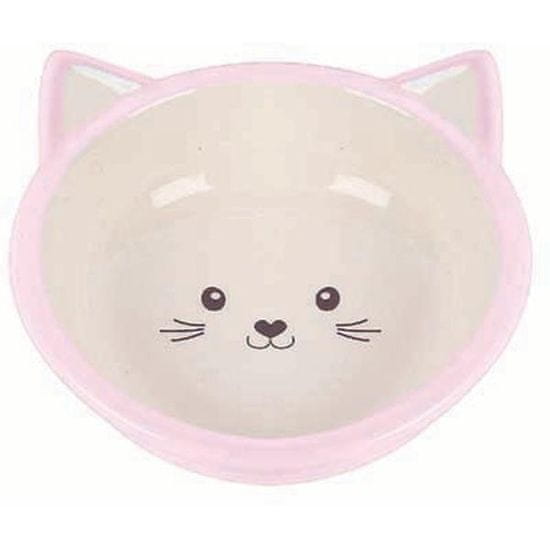 Happy Pet Miska keramika Kitten růžová HP