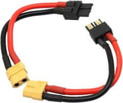 YUNIQUE GREEN-CLEAN 2ks 12AWG s konektorem samice XT60 adaptér silikonový kabel kompatibilní s nabíječkou Traxxas RC LiPO NiMH ESC, 10CM