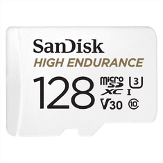 SanDisk High Endurance microSDXC 128GB + adaptér