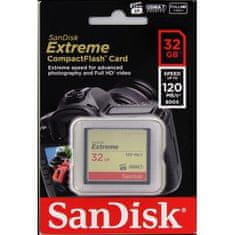 SanDisk Extreme CompactFlash 32GB 120MB/s