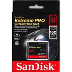 SanDisk Extreme Pro CompactFlash 32GB 160MB/s