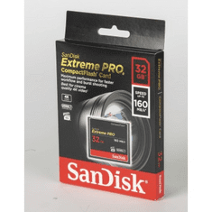 SanDisk Extreme Pro CompactFlash 32GB 160MB/s