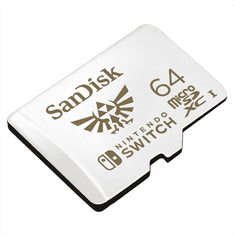 SanDisk Nintendo Switch micro SDXC 64 GB 100 MB/s A1 C10 V30 UHS-1 U3