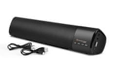 Technaxx MusicMan Mini Soundbar BT, FM, USB, MicroSD, AUX-IN, 1800mAh, černý (BT-X54)