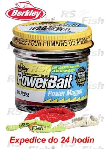 Berkley Červ PowerBait Micro červená - 1079178