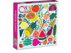 Galison  Čtvercové puzzle Zahradní cukroví 500 dílků
