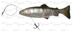 Savage Gear Ripper 3D Trout Swim Bait - barva Firetiger 200 mm