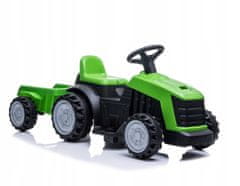 Super-Toys BATERIOVÝ TRAKTOR S PŘÍVĚSEM / TR1908T