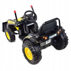 Super-Toys MEGA TRAKTOR S LOŽÍCÍ - NAKLADAČ. MĚKKÁ SEDADLA