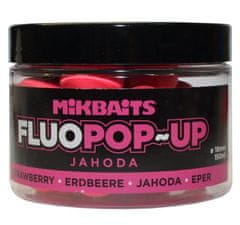 Mikbaits Boilies Fluo Pop-Up - Jahoda - 18 mm