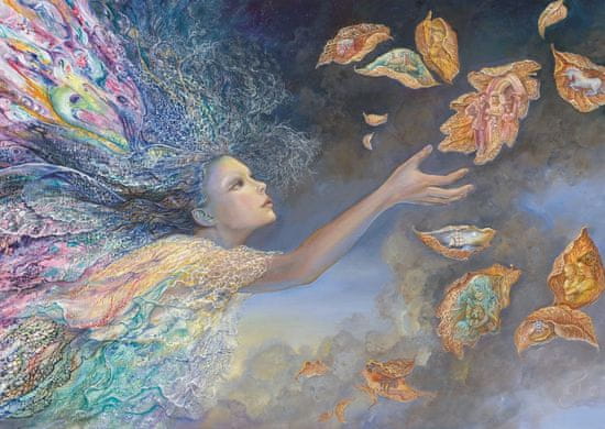 Grafika Puzzle Josephine Wall - Catching Wishes 2000 dílků