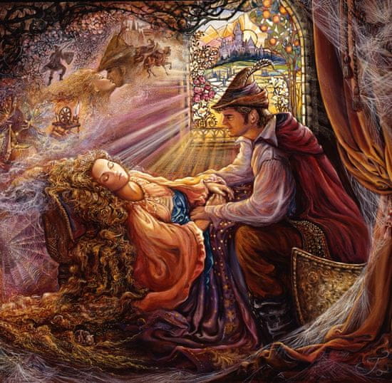 Grafika Puzzle Josephine Wall - Sleeping Beauty 1000 dílků