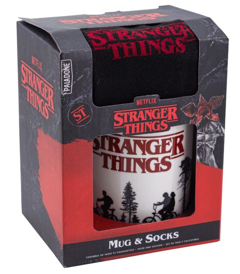 Dárkový set Stranger Things - hrnek a ponožky