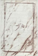 Jutex kusový koberec Mramor 8951K 120x170cm hnědý