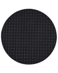 Kusový koberec Udinese antracit kruh 57x57 (průměr) kruh