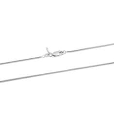 Beneto Elegantní stříbrný řetízek Hádek AGS642 CH (Délka 45 cm)