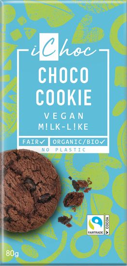VIVANI Bio vegan čokoláda cookie 80 g