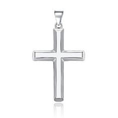 NUBIS Stříbrný přívěšek kříž