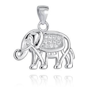 NUBIS Stříbrný přívěšek slon
