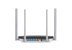 Mercusys AC12 1200Mbps Wireless AC Router, 2T2R, 2.4/5GHz, 802.11b/g/n/ac, 1 10/100M WAN + 4 10/100M LAN, 4 fixed anten.