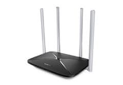 Mercusys AC12 1200Mbps Wireless AC Router, 2T2R, 2.4/5GHz, 802.11b/g/n/ac, 1 10/100M WAN + 4 10/100M LAN, 4 fixed anten.