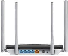 Mercusys AC12 1200Mbps Wireless AC Router, 2T2R, 2.4/5GHz, 802.11b/g/n/ac, 1 10/100M WAN + 4 10/100M LAN, 4 fixed anten.