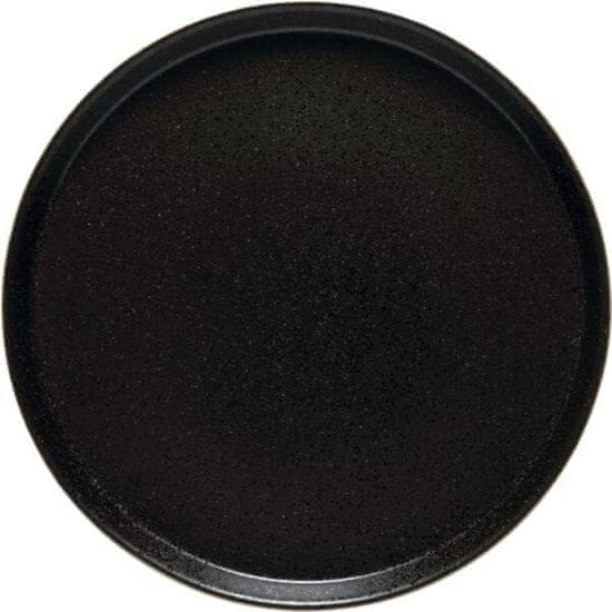 Costa Nova Talíř mělký Notos 27,6 cm, černý, vyvýšený okraj, 6x