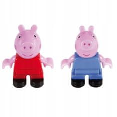 BIG Velká škola Klocki Peppa Pig 87el. Rucho figurky