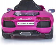 Feber Elektromobil Lamborghini Aventador Pink