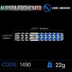 Winmau Šipky Steel Aurora Fochesato - 22g