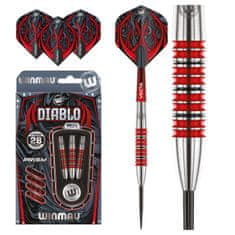 Winmau Šipky Steel Diablo - Torpedo - 28g