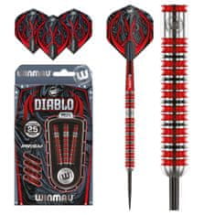 Winmau Šipky Steel Diablo - Parallel - 25g