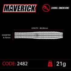 Winmau Šipky Steel Maverick - 21g