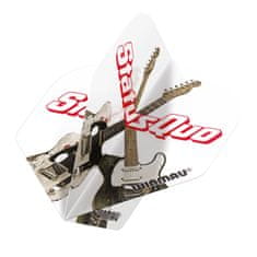 Winmau Letky Rock Legends - Status Quo - White Guitars - W6905.244