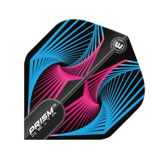 Winmau Letky Prism Delta - Spiral - Blue & Pink W6915.239