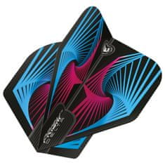 Winmau Letky Prism Delta - Spiral - Blue & Pink W6915.239