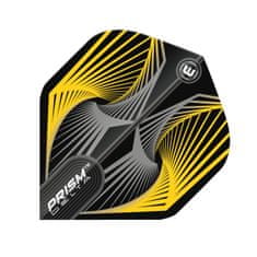 Winmau Letky Prism Delta - Spiral - Yellow & Grey W6915.241