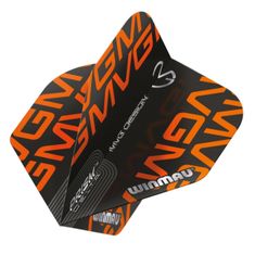 Winmau Letky Prism Delta - Michael van Gerwen - Black & Orange W6915.245